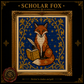 Medieval Fox cross stitch pattern bundle - 04-woodland-fox-cross-stitch