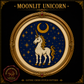 Medieval Unicorn cross stitch pattern bundle - 05-celestial-unicorn-cross-stitch