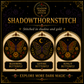 Gothic Butterfly cross stitch pattern bundle - 10-celestial-butterfly-cross-stitch