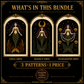 Gothic Mermaid cross stitch pattern bundle - 02-gothic-mermaid-cross-stitch