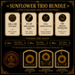 Gothic Sunflower cross stitch pattern bundle - 06-sunflower-counted-cross-stitch