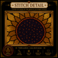 Gothic Sunflower cross stitch pattern bundle - 08-cottagecore-sunflower-cross-stitch