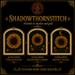 Gothic Sunflower cross stitch pattern bundle - 09-witchy-sunflower-cross-stitch