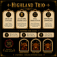 Highland Cow cross stitch pattern bundle - 07-scottish-highland-cow-cross-stitch