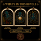 Gothic Octopus cross stitch pattern bundle - 02-gothic-octopus-cross-stitch