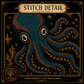 Gothic Octopus cross stitch pattern bundle - 08-octopus-cross-stitch-pdf