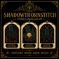 Gothic Octopus cross stitch pattern bundle - 09-octopus-cross-stitch-chart