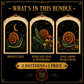 Gothic Snail cross stitch pattern bundle - 02-gothic-snail-cross-stitch