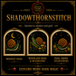 Gothic Snail cross stitch pattern bundle - 10-snail-cross-stitch-chart