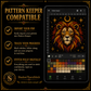 Gothic Lion cross stitch pattern bundle - 07-baby-lion-cub-cross-stitch