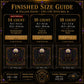 Gothic Fallen Angel cross stitch color chart preview with full DMC floss code list