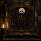Gothic Fallen Angel cross stitch gift idea for gothic stitchers and dark fantasy lovers