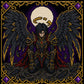 Gothic Fallen Angel cross stitch pattern by DarkStitchCo — instant PDF download with bonus patterns