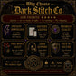 Gothic Medusa cross stitch pattern PDF — dark fantasy 130x130 design by DarkStitchCo