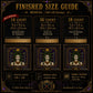 Gothic Medusa cross stitch color chart preview with full DMC floss code list