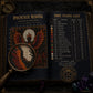 Gothic Phoenix Rebirth cross stitch gift idea for gothic stitchers and dark fantasy lovers