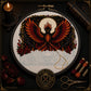 Gothic Phoenix Rebirth cross stitch pattern by DarkStitchCo — instant PDF download with bonus patterns