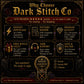 Gothic Witch Queen cross stitch pattern by DarkStitchCo — instant PDF download with bonus patterns