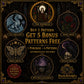 The Empress Tarot Card Iii cross stitch hoop displayed in witchy gothic home decor aesthetic