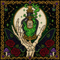 Witch Hand Potion cross stitch color chart preview with full DMC floss code list