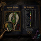 Witch Hand Potion cross stitch gift idea for gothic stitchers and dark fantasy lovers